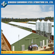 Modern Light Steel Structure Prefabricated Poultry House Design For Layers In Kenya Farm